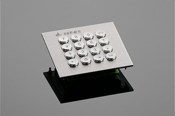 Clavier inox anti-vandale 16T-ES T19