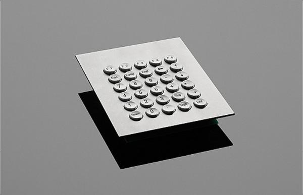 Clavier inox anti-vandale 30T-ES