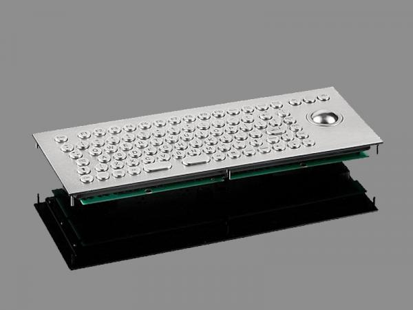 Clavier inox anti-vandale 86T-ES-TB
