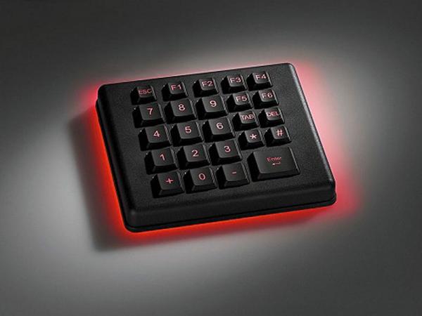 Clavier DS 24 TW HL Noir Rétro éclairé